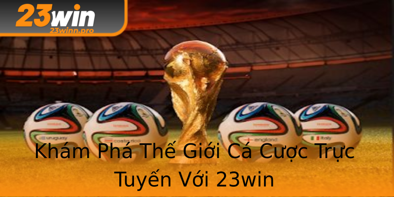 Khám Phá Thế Giới Cá Cược Trực Tuyến Với 23win