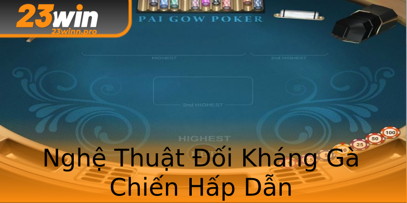 Nghệ Thuật Đối Kháng Gà Chiến Hấp Dẫn